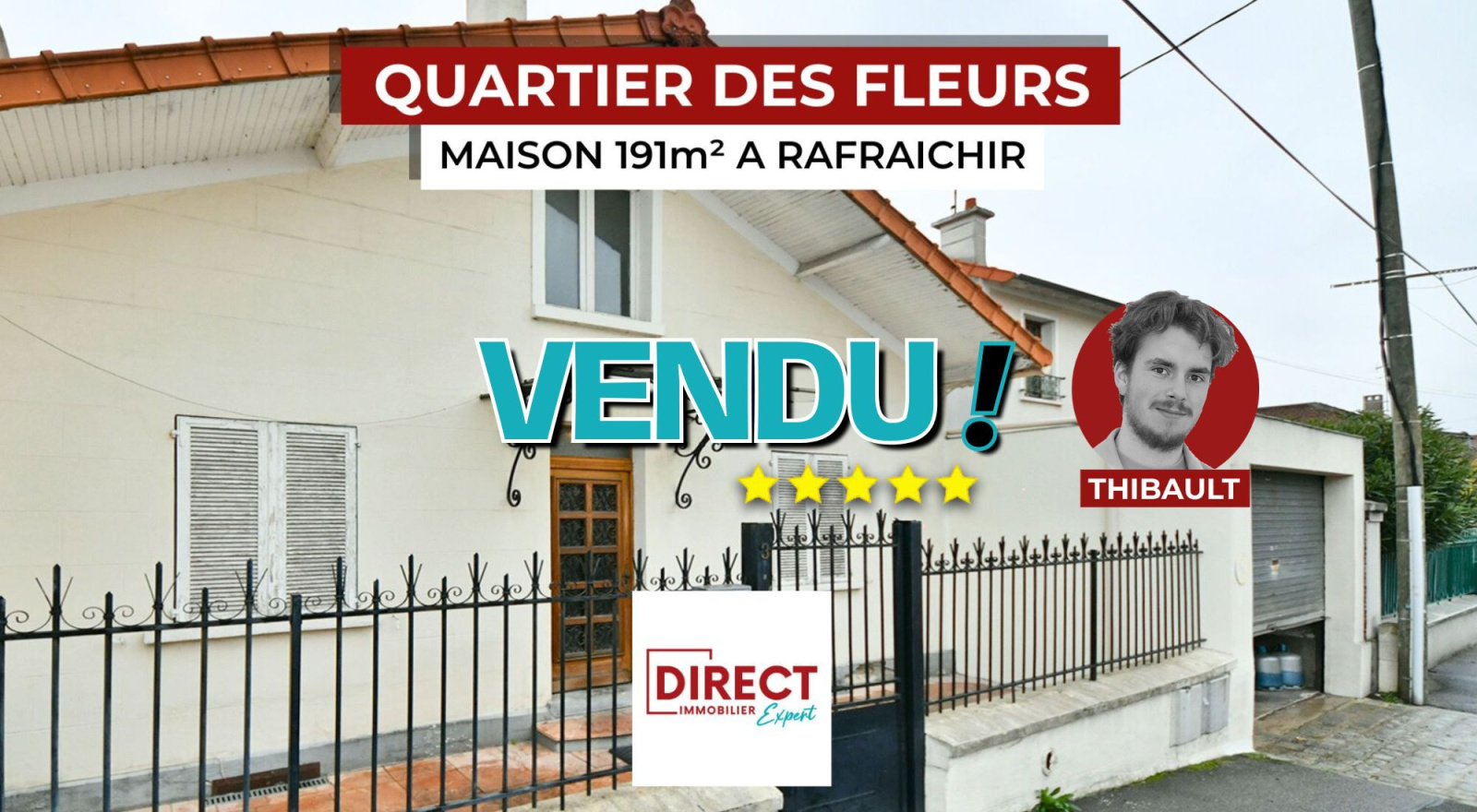 Maison 6 pièces 191 m² · à Alfortville · 191 m² · 497 500 €